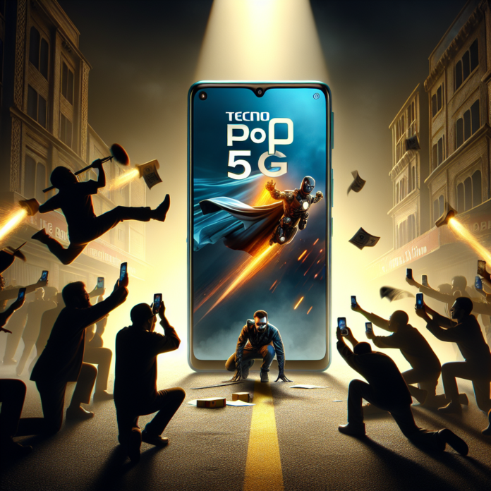 🚨 "Tecno Pop X 5G ने दिखाई धूम, 6500mAh बैटरी के साथ भारत में हुआ लॉन्च, कीमत सिर्फ ₹15999 से शुरू!" 🚀📱