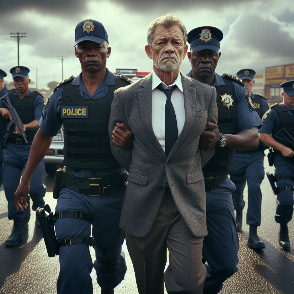 दक्षिण अफ्रीका के पुलिस प्रमुख विवादास्पद स्वास्थ्य अनुबंध से जुड़े आरोपों में गिरफ्तार