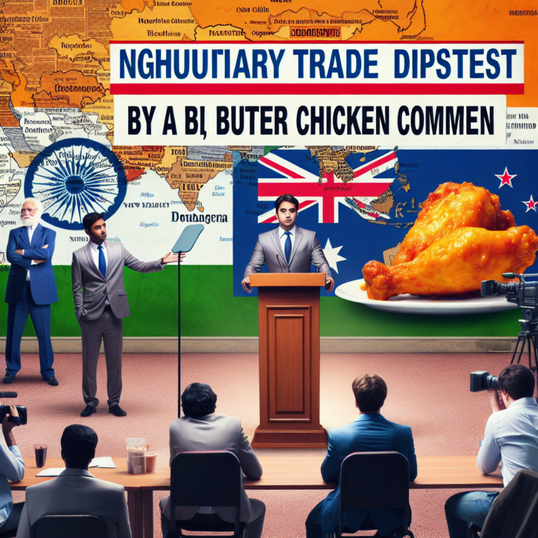 ब्रेकिंग न्यूज़: NZ मंत्री के ‘बटर चिकन’ टिप्पणी से भारत-न्यूजीलैंड व्यापार विवाद गहरा!