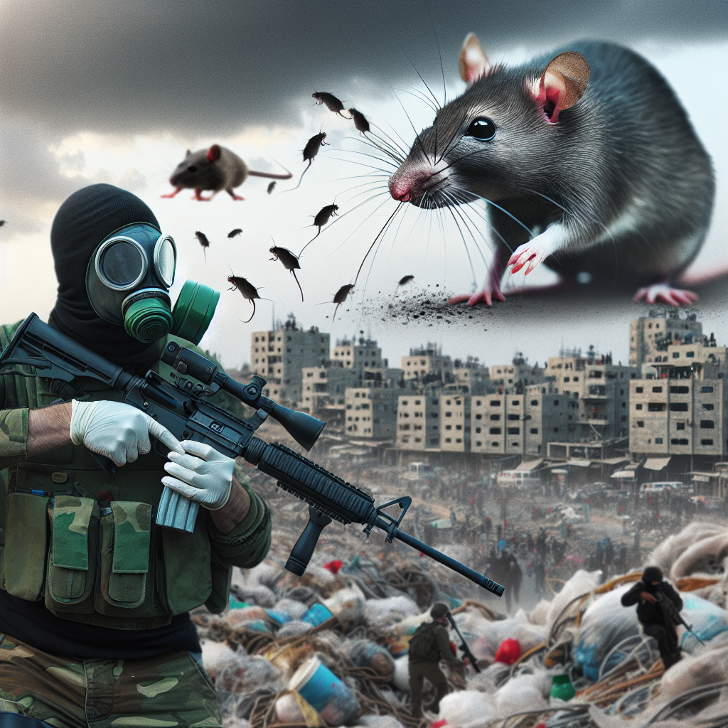 गाजा में बीमारी फैलाने वाले चूहों के खिलाफ लड़ाई: एक नया मोर्चा
