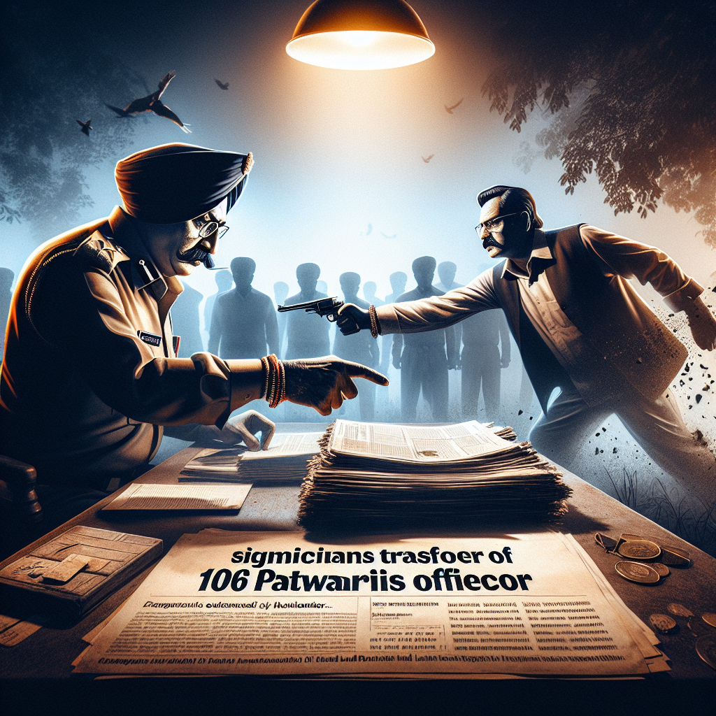 <p><strong>सीजी पटवारी ट्रांसफर: 106 पटवारियों का जंबो ट्रांसफर, कलेक्टर ने जारी किया नया आदेश!</strong></p>