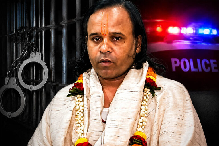 चावल देखकर भविष्य बताने वाले कथावाचक नरेंद्र नयन शास्त्री गिरफ्तार, दुष्कर्म के आरोप में पुलिस की कार्रवाई