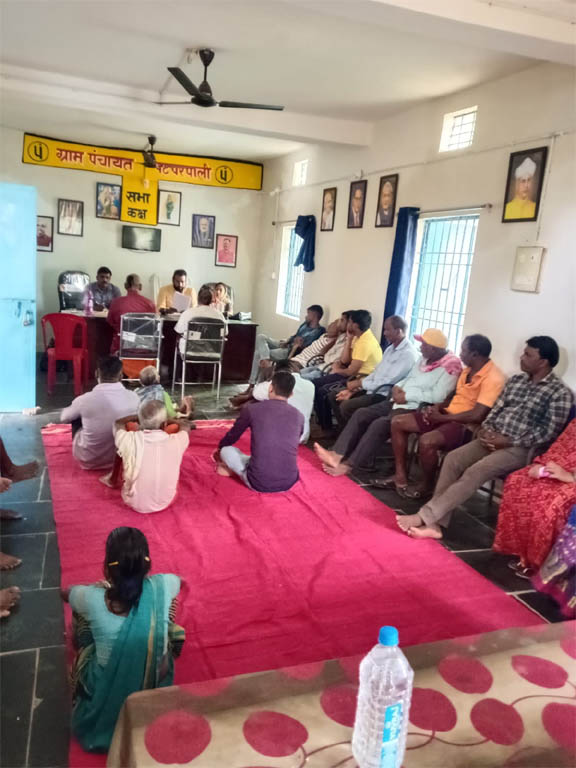 ग्राम पंचायत पटपरपाली में विशेष ग्राम सभा द्वारा बनाई गई ग्राम विकास योजना (GPDP) हरित ग्राम पंचायत हेतु सतत वृक्षारोपण का लिया संकल्प WebMorcha Mart sitename%