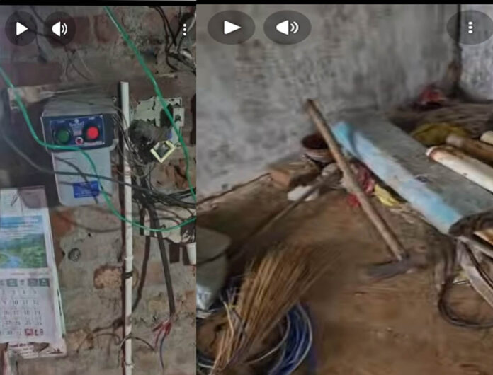 आधी रात खेतों में चोरों का धावा, 26 हजार का पंप चोरी; कमरों में की तोड़फोड़