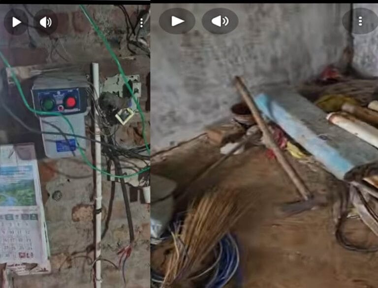 आधी रात खेतों में चोरों का धावा, 26 हजार का पंप चोरी; कमरों में की तोड़फोड़