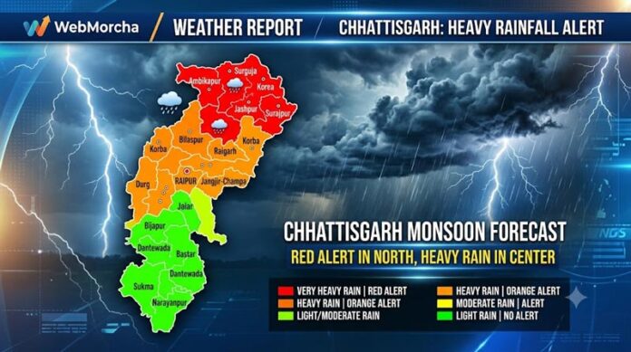 Weather alert: Monsoon wreaks havoc in Chhattisgarh